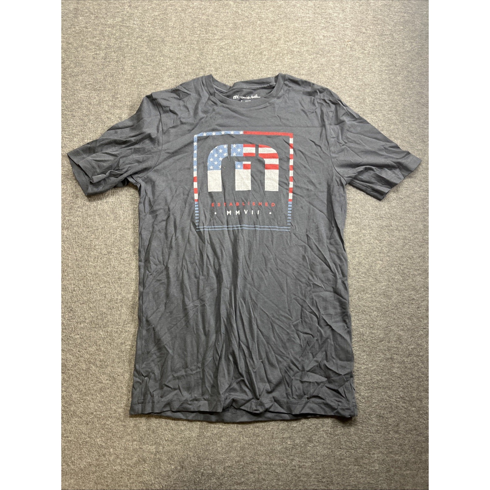 Nwt Travismathew Draw It Out Pima Cotton Graphic TShirt Mens Size S